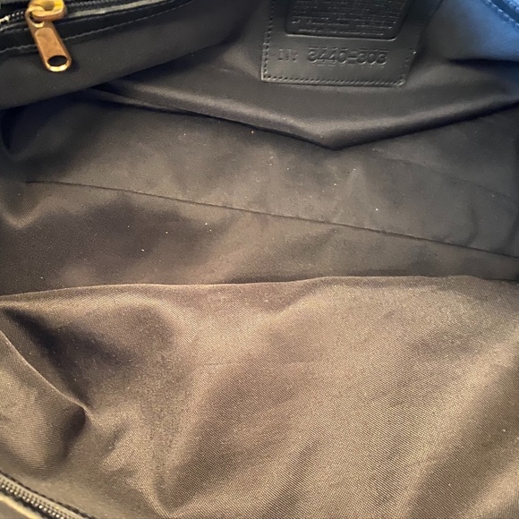 Coach black leather Weekend Duffel 3400-303 - Picture 5 of 7